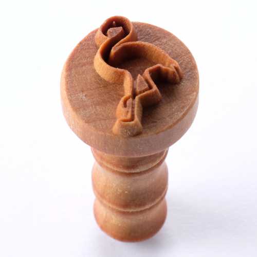 MKM Flamingo 2.5cm wood stamp